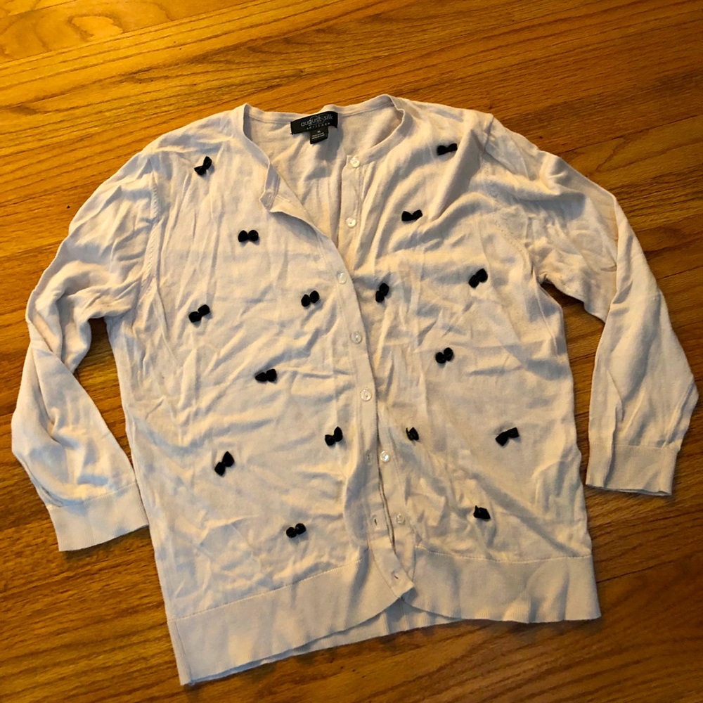 August Silk cardigan